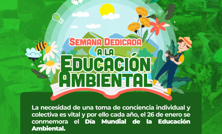 Invitan a la semana de «Educación Ambiental»