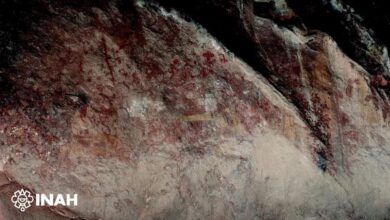 Inicia salvaguarda de las pinturas rupestres en la cueva de Guerrero