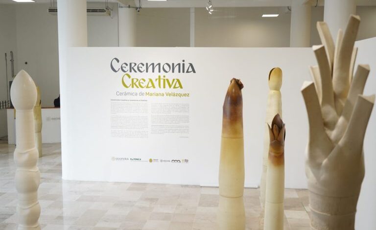 Visita la exposición Ceremonia Creativa, cerámica de Mariana Velázquez, en la Pinacoteca Diego Rivera