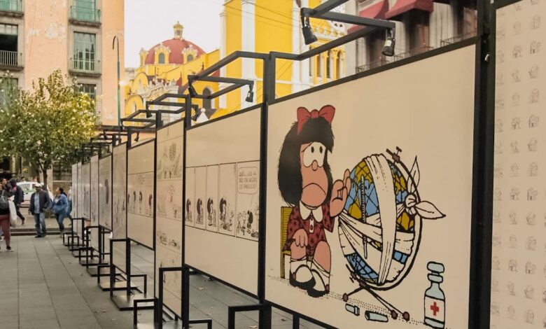 Llega exposición sobre Mafalda a Xalapa