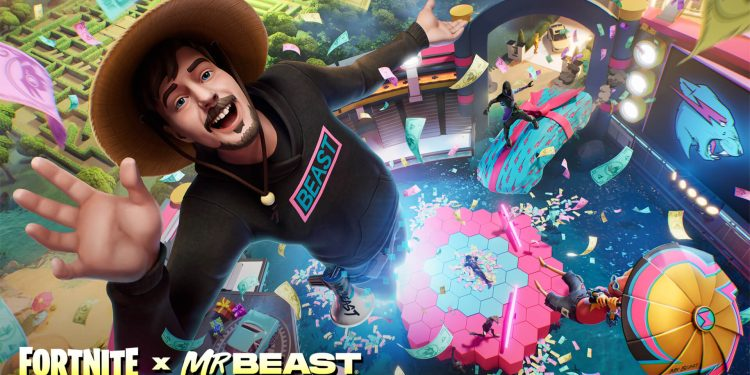 ¡Billetes para todos! El empresario y filántropo “Mr. Beast” llega a Fortnite