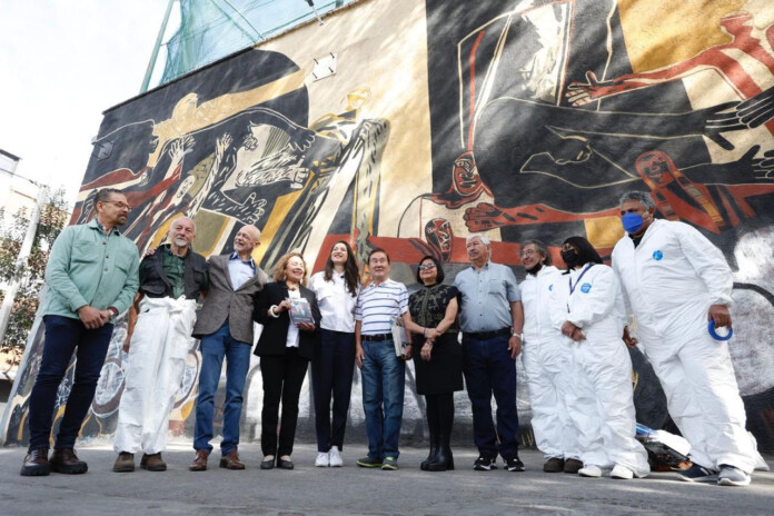 Ciudad de México inicia la restauración de icónicos murales