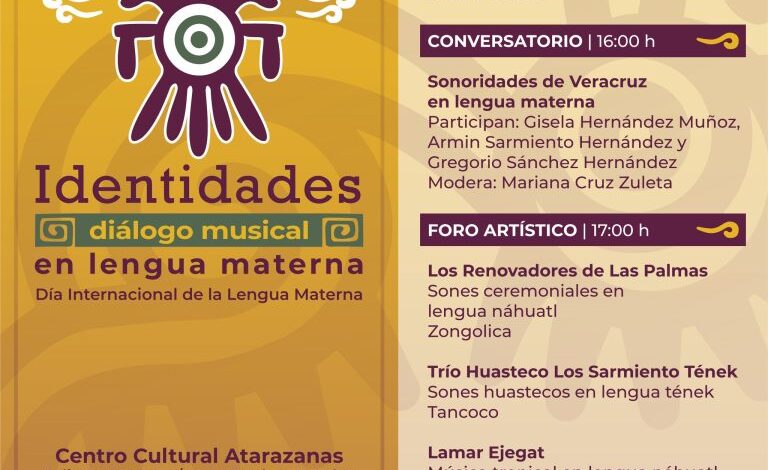 Con el concierto “Identidades: diálogo musical” conmemora SECVER el Día Internacional de la Lengua Materna