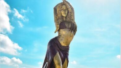 Se inaugura estatua de Shakira en Barranquilla, Colombia