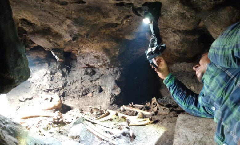 Localizan cueva con depósitos mortuorios en Tulum