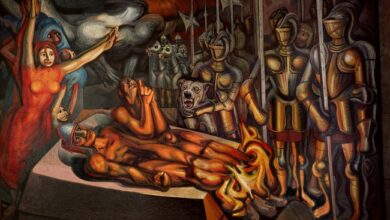 La Sala de Arte Público Siqueiros invita a visitar los murales de David Alfaro Siqueiros en el Palacio de Bellas Artes