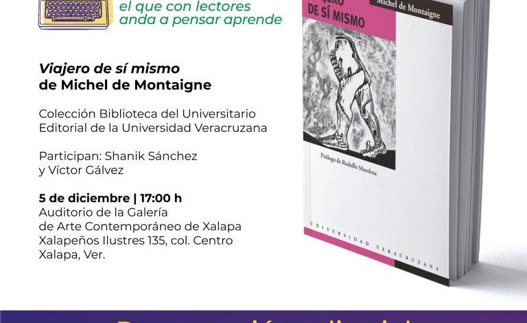 Presentarán libro en la Galería de Arte Contemporáneo en Xalapa