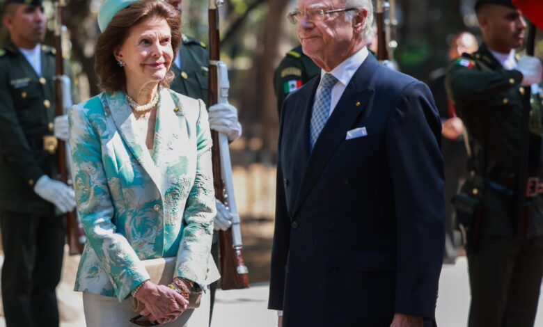 Reyes de Suecia visitan el patrimonio cultural mexicano en Yucatán