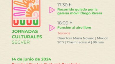 Realiza SECVER jornada cultural en el municipio de Perote, Veracruz