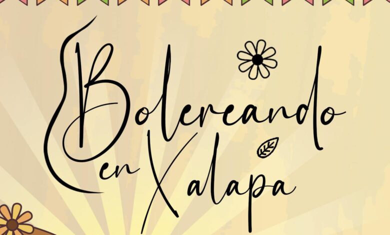 Llega «Bolerando» para los amantes de los conciertos de bolero en Xalapa