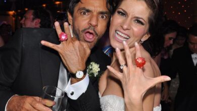 Eugenio Derbez celebra 12 años de casado con Alessandra Rosaldo