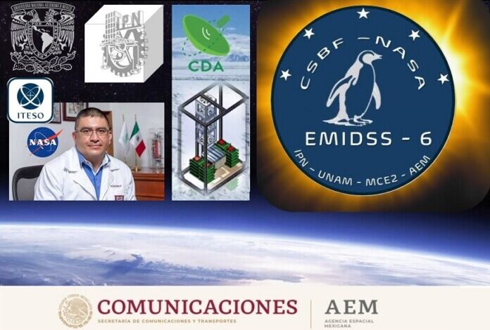 Probarán nuevo módulo espacial mexicano “EMIDSS-6” en misión de NASA