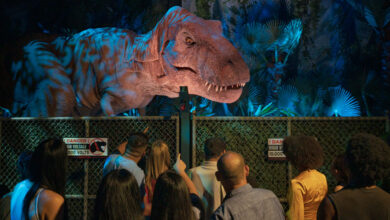 Buscan dinosaurio de la exposición «Jurassic World: The Exhibition» tras ser robado en CDMX