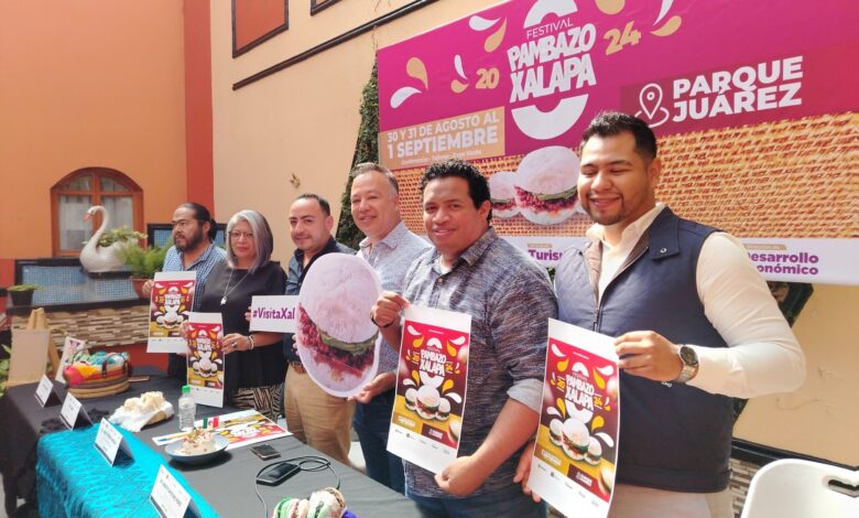 Más de 100 expositores estarán en el Festival del Pambazo en Xalapa