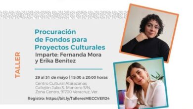 Ofrece MECCVER Taller de Procuración de Fondos para Proyectos Culturales