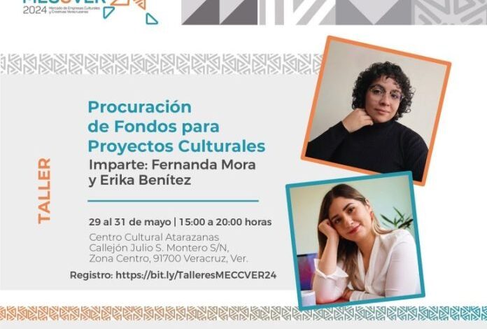 Ofrece MECCVER Taller de Procuración de Fondos para Proyectos Culturales