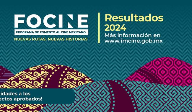 El Imcine pública nuevos resultados de Focine 2024