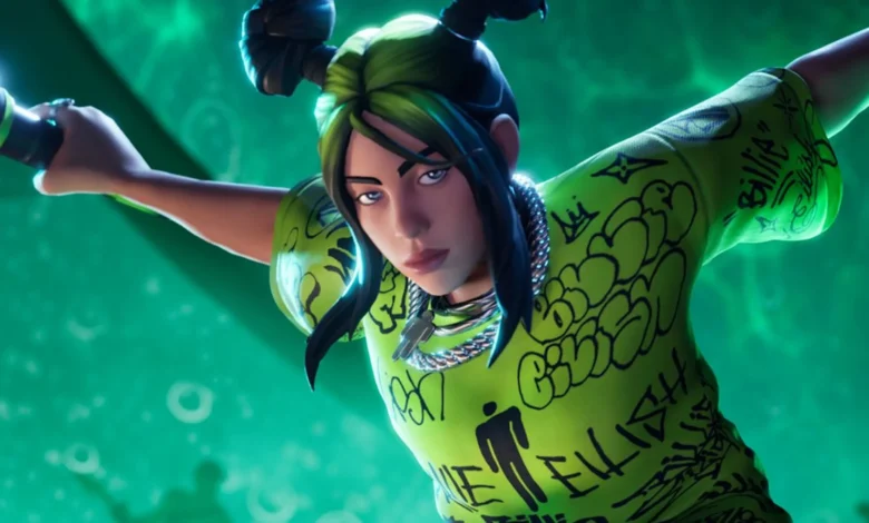 Billie Eilish confirma su participación en Fortnite