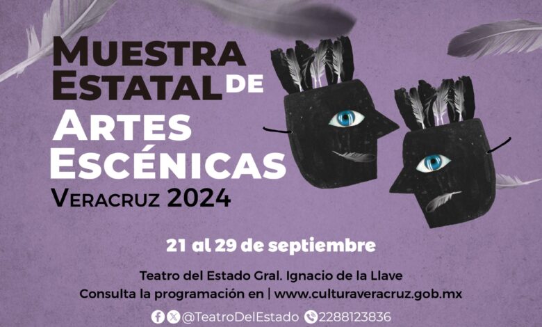 Presentan cartelera de la Muestra Estatal de Artes Escénicas 2024 en Veracruz